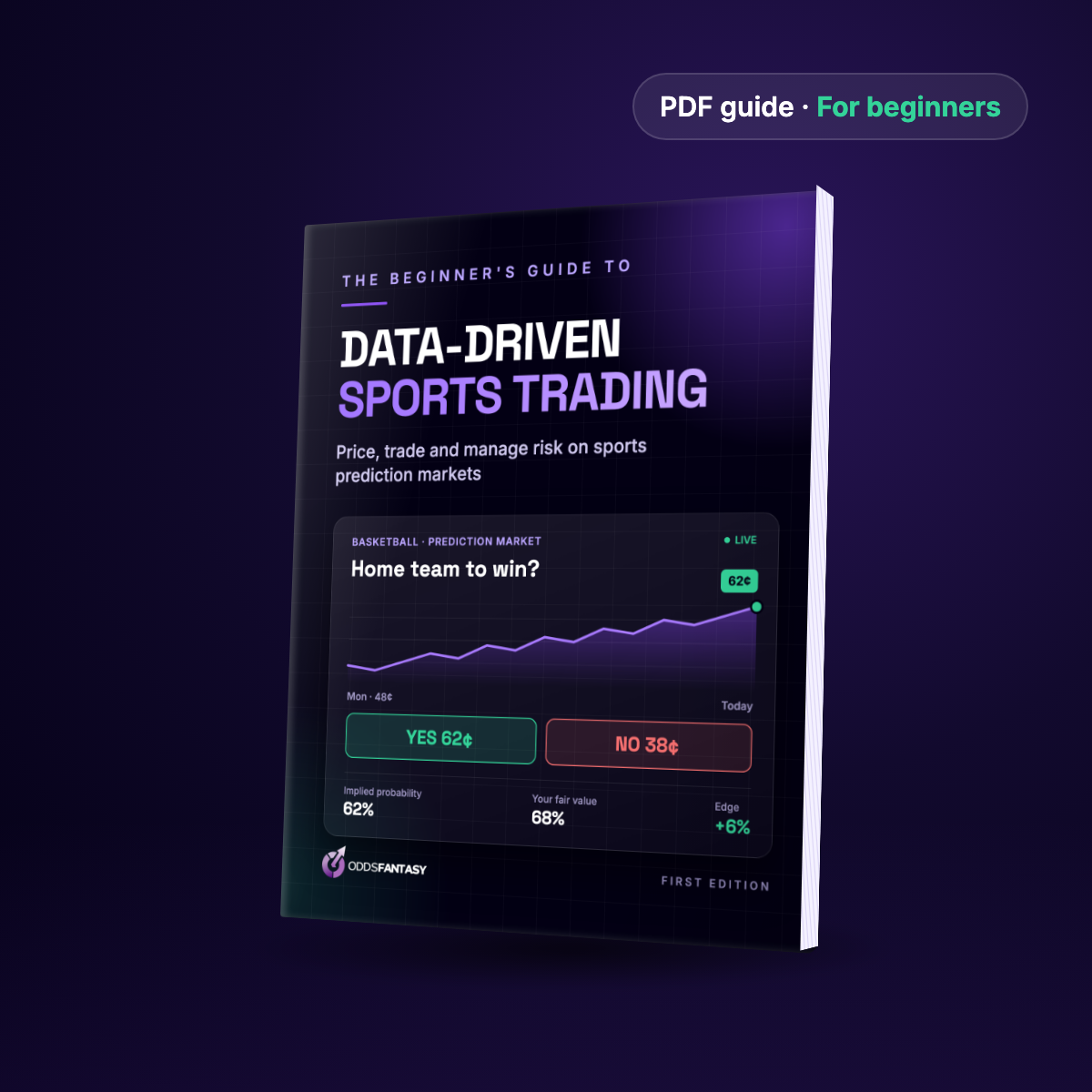 The Beginner's Guide to Data-Driven Sports Trading, OddsFantasy PDF guide