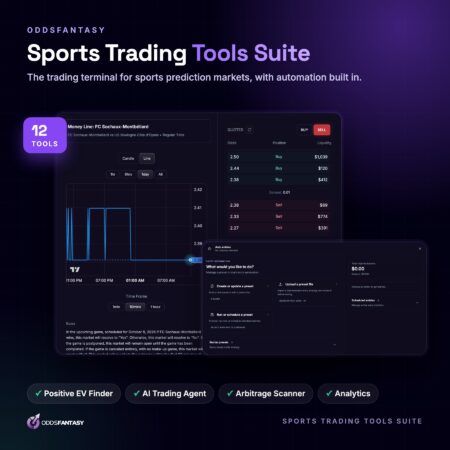 Sports Trading Tools Suite: OddsFantasy trading terminal and automation